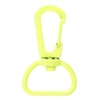 Застежка-карабин Snap Hook, M, желтый неон с логотипом