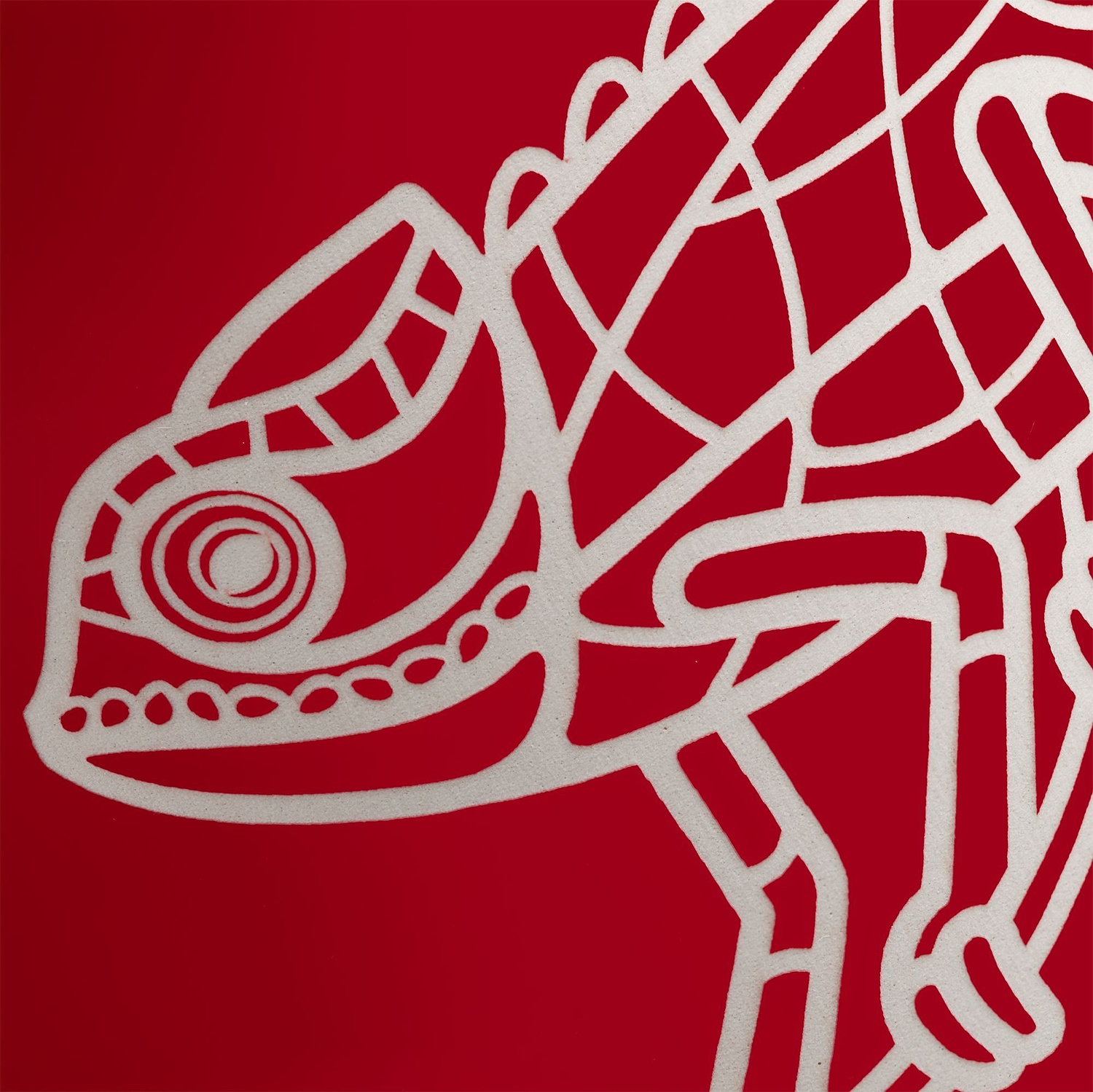 Кружка Promo Soft с покрытием софт-тач, ярко-красная с логотипом