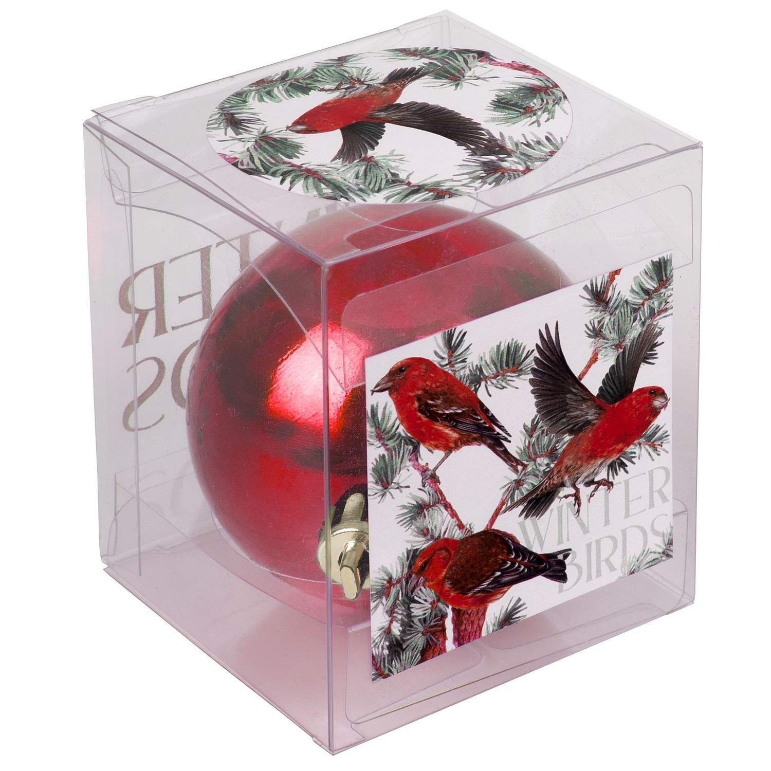 Упаковка для елочного шара 6 см с логотипом