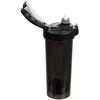 Спортивный шейкер Foss, черный с логотипом