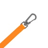 Застежка-карабин Snap Hook, S, серая с логотипом