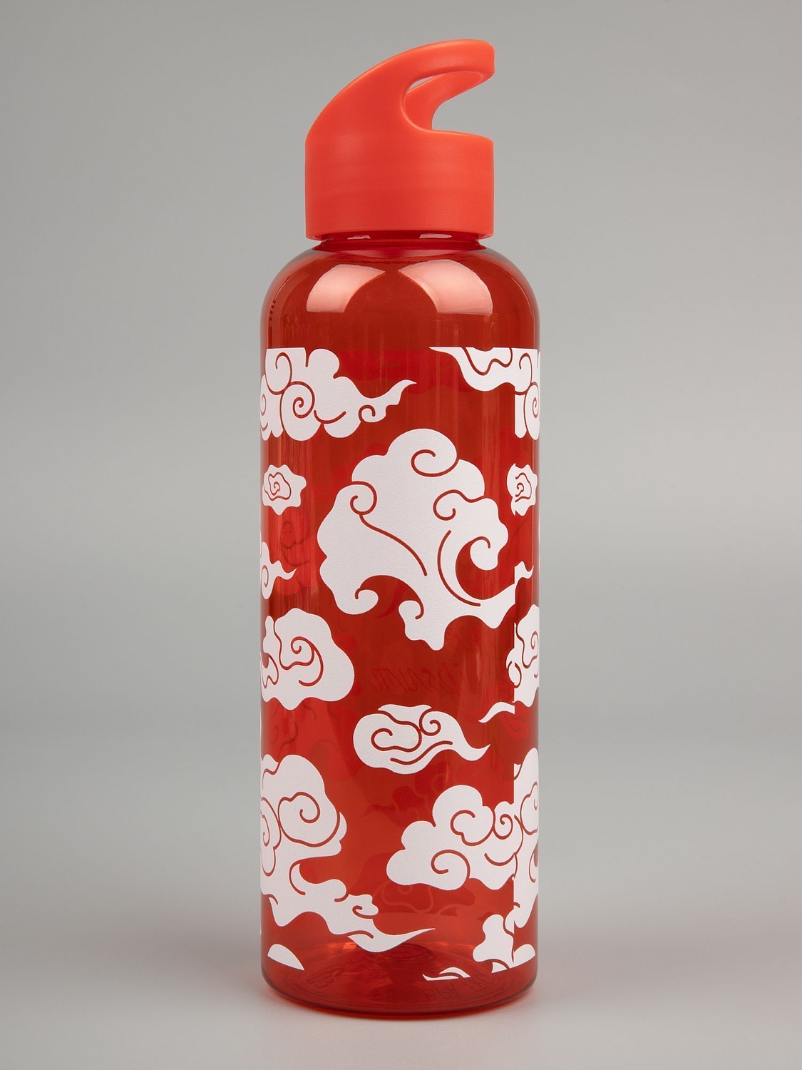 Бутылка для воды Plaske, красная с логотипом