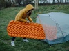 Надувной коврик Insulated Static V Lite, оранжевый с логотипом