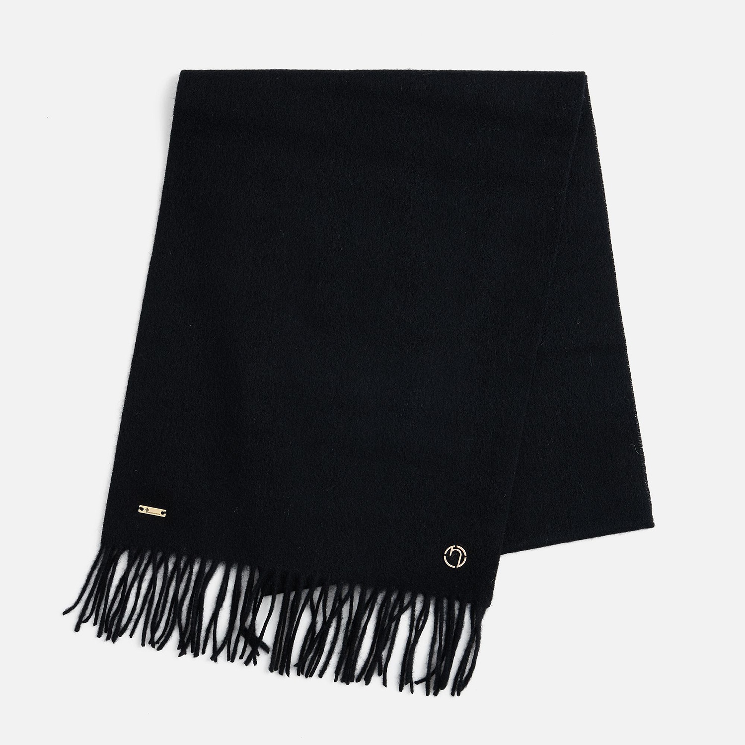 Шильдик металлический Alfa Liten, золотистый с логотипом