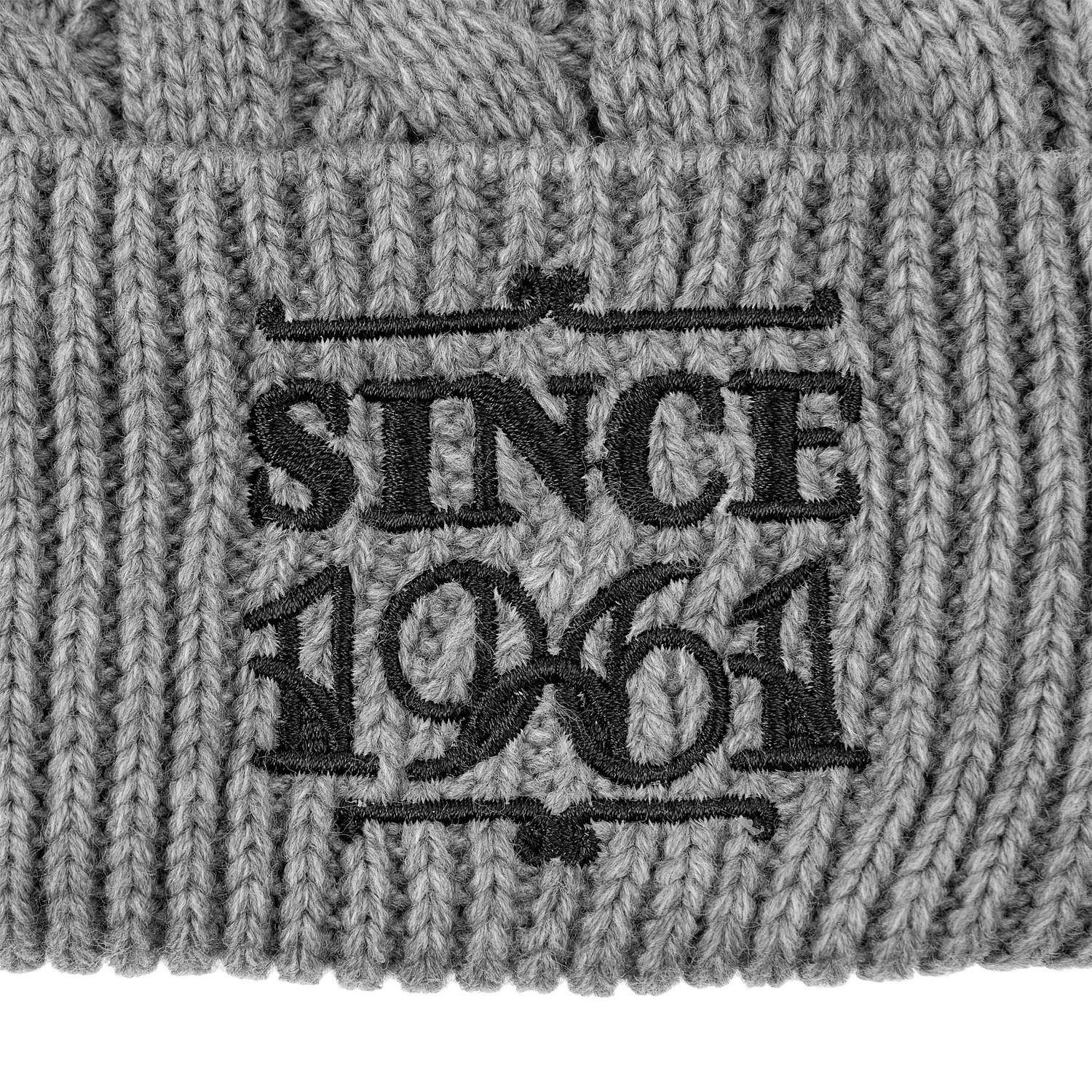 Шапка Heat Trick, светло-серый меланж с логотипом