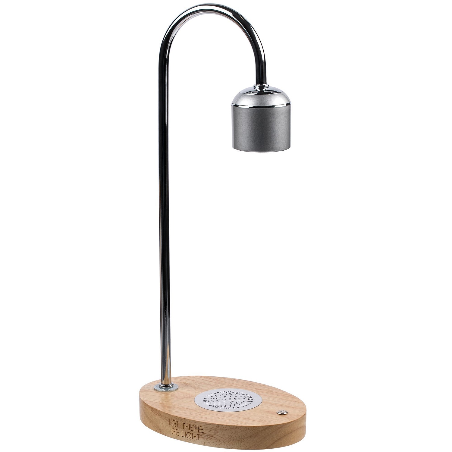 Левитирующая луна MoonFlow, белая с логотипом