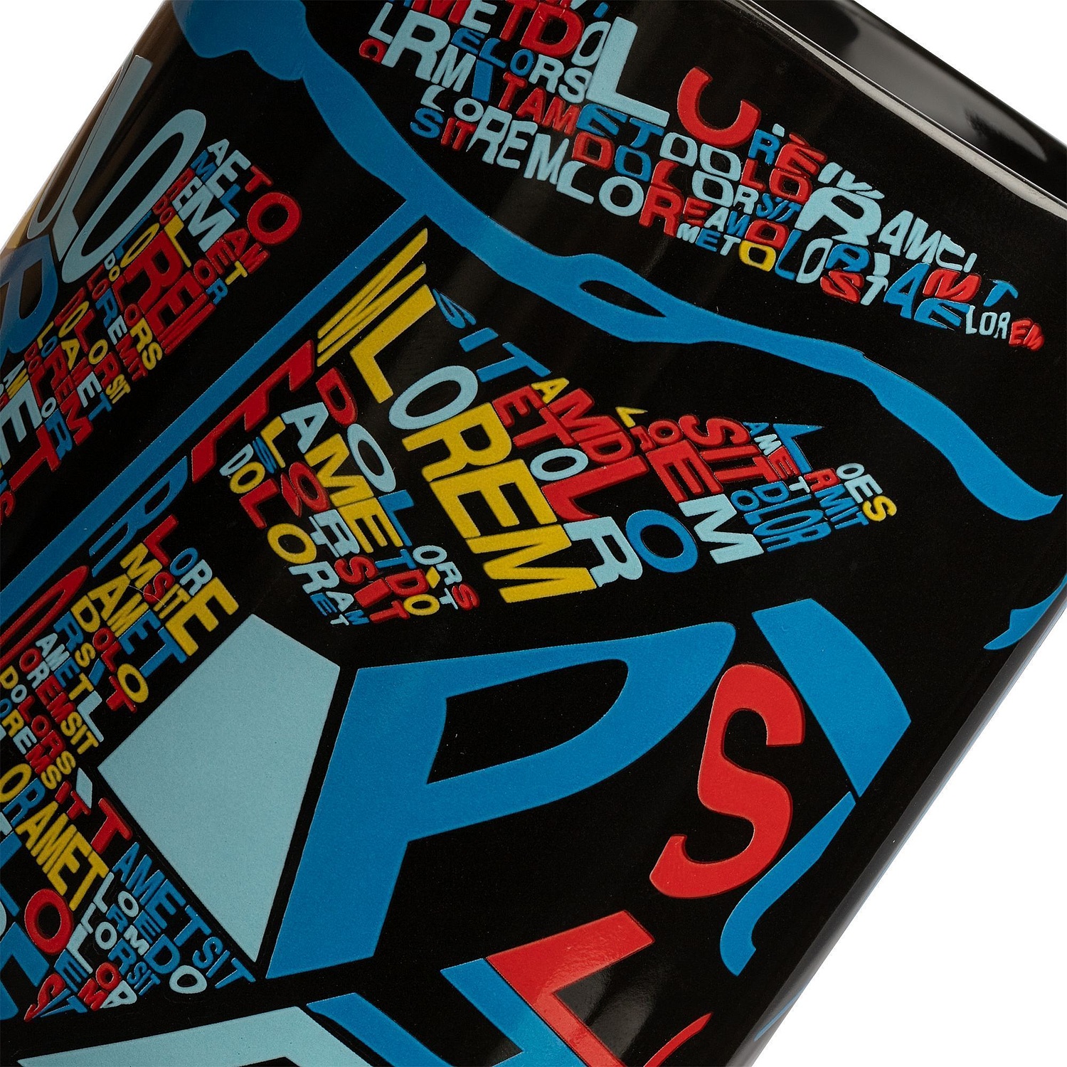 Кружка Promo, черная с логотипом