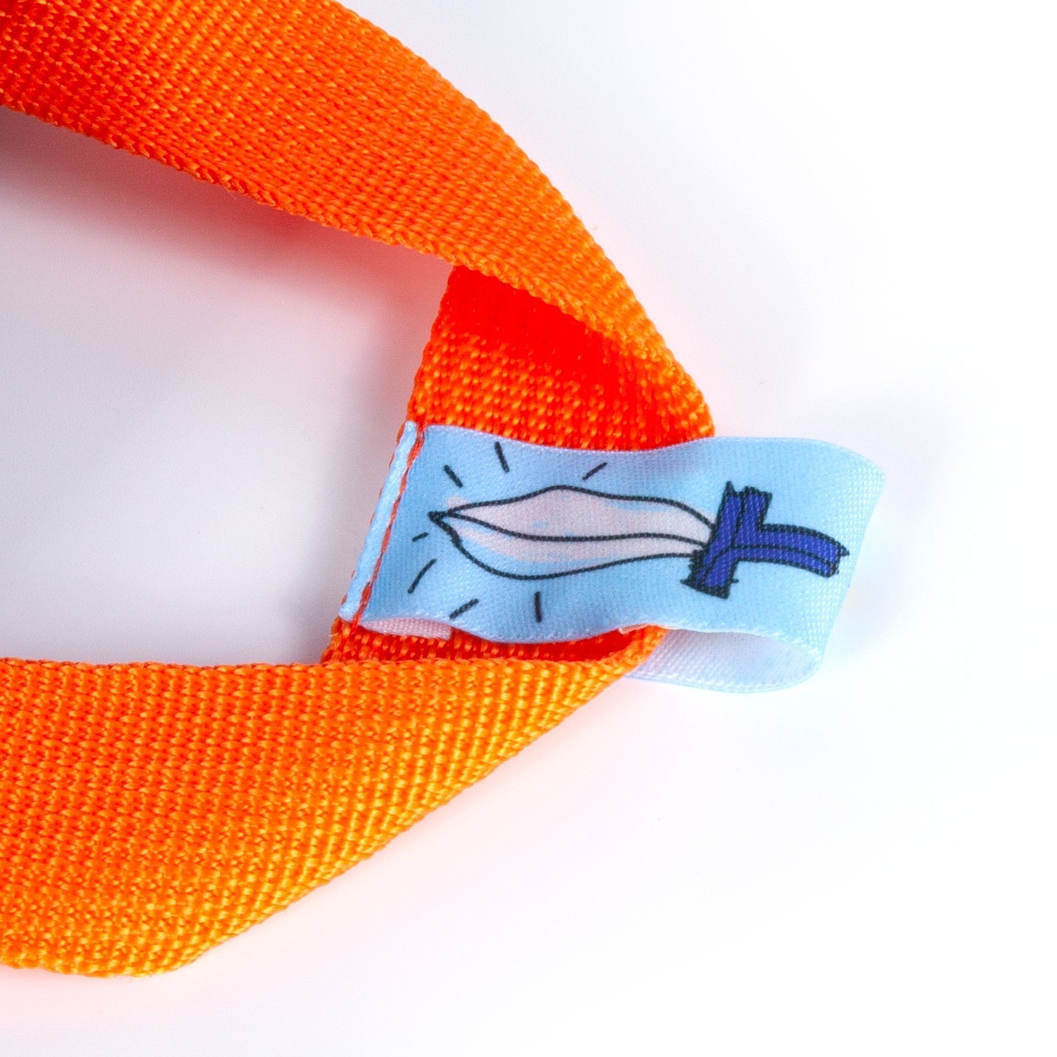 Рюкзак детский Kiddo, синий с голубым с логотипом