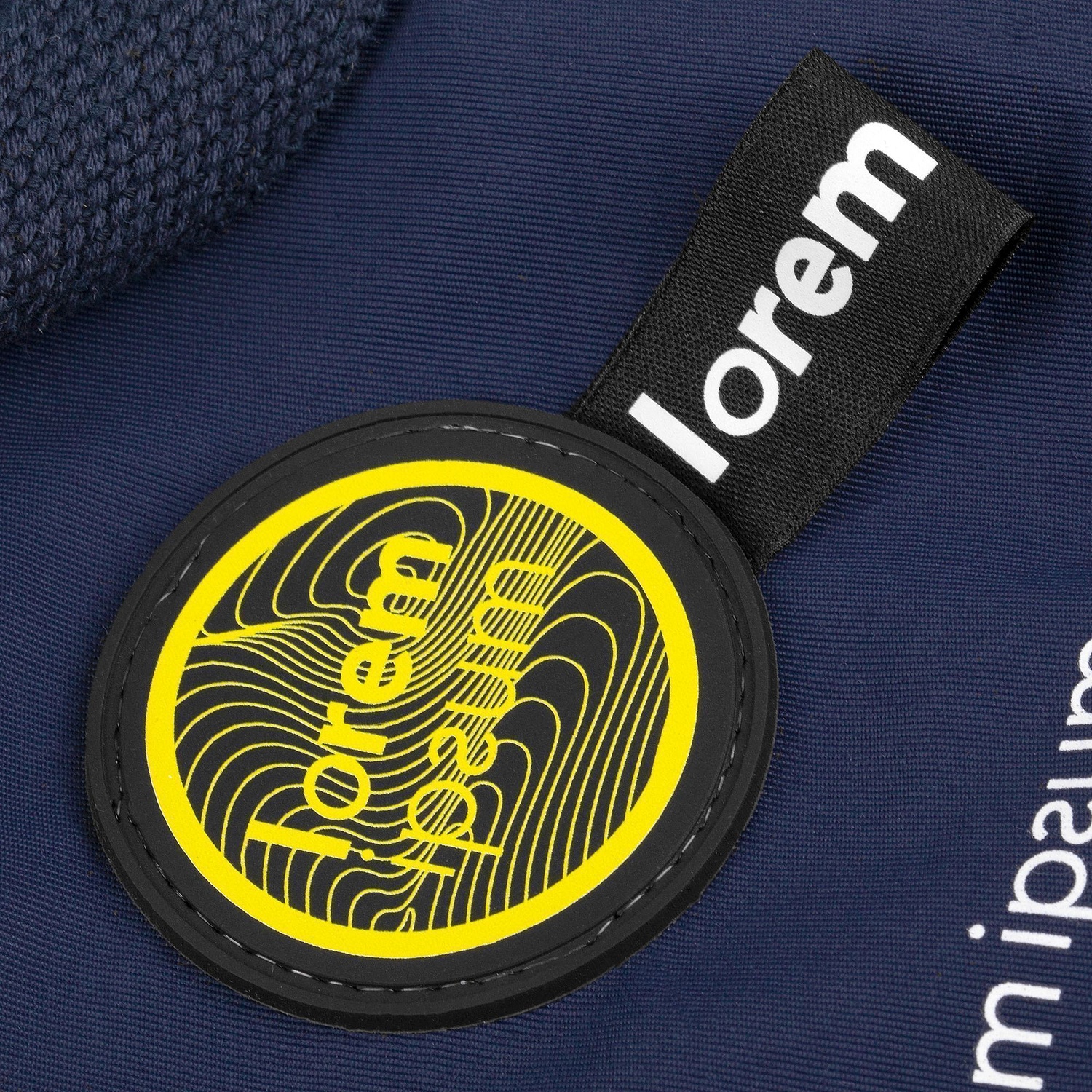 Рюкзак Backdrop, черно-синий с логотипом