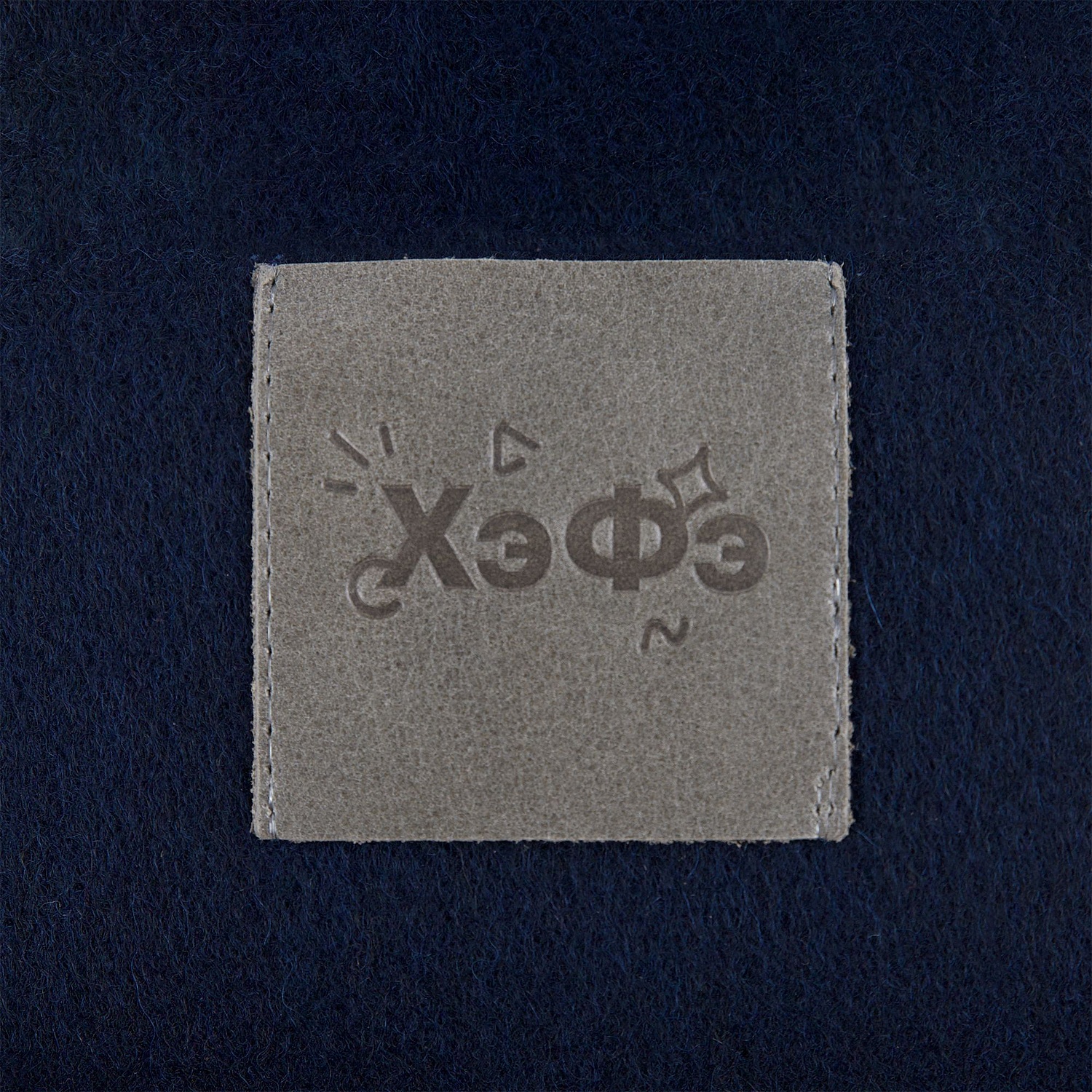 Шарф Noble, синий с логотипом