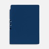 Ежедневник Flexpen Shall, недатированный, синий с логотипом