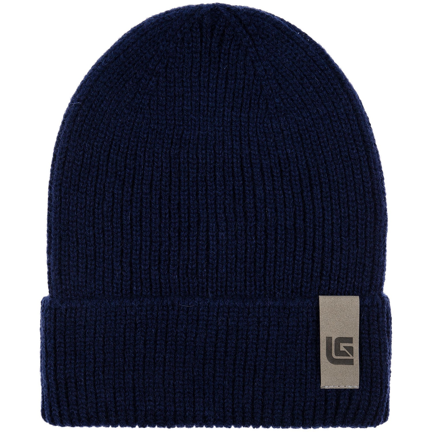 Шапка Bernard, темно-синяя с логотипом