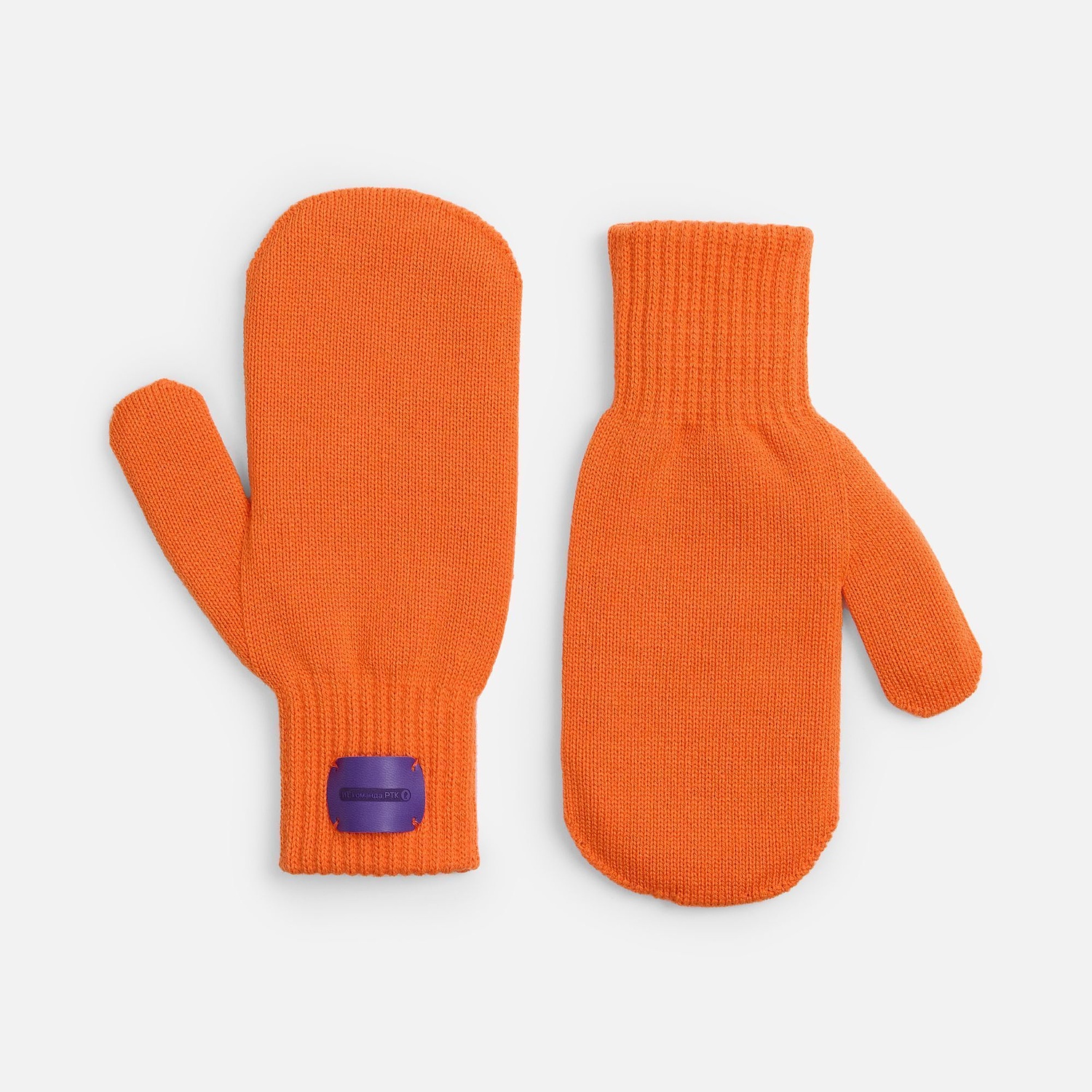 Лейбл Eta Latte, S, фиолетовый с логотипом