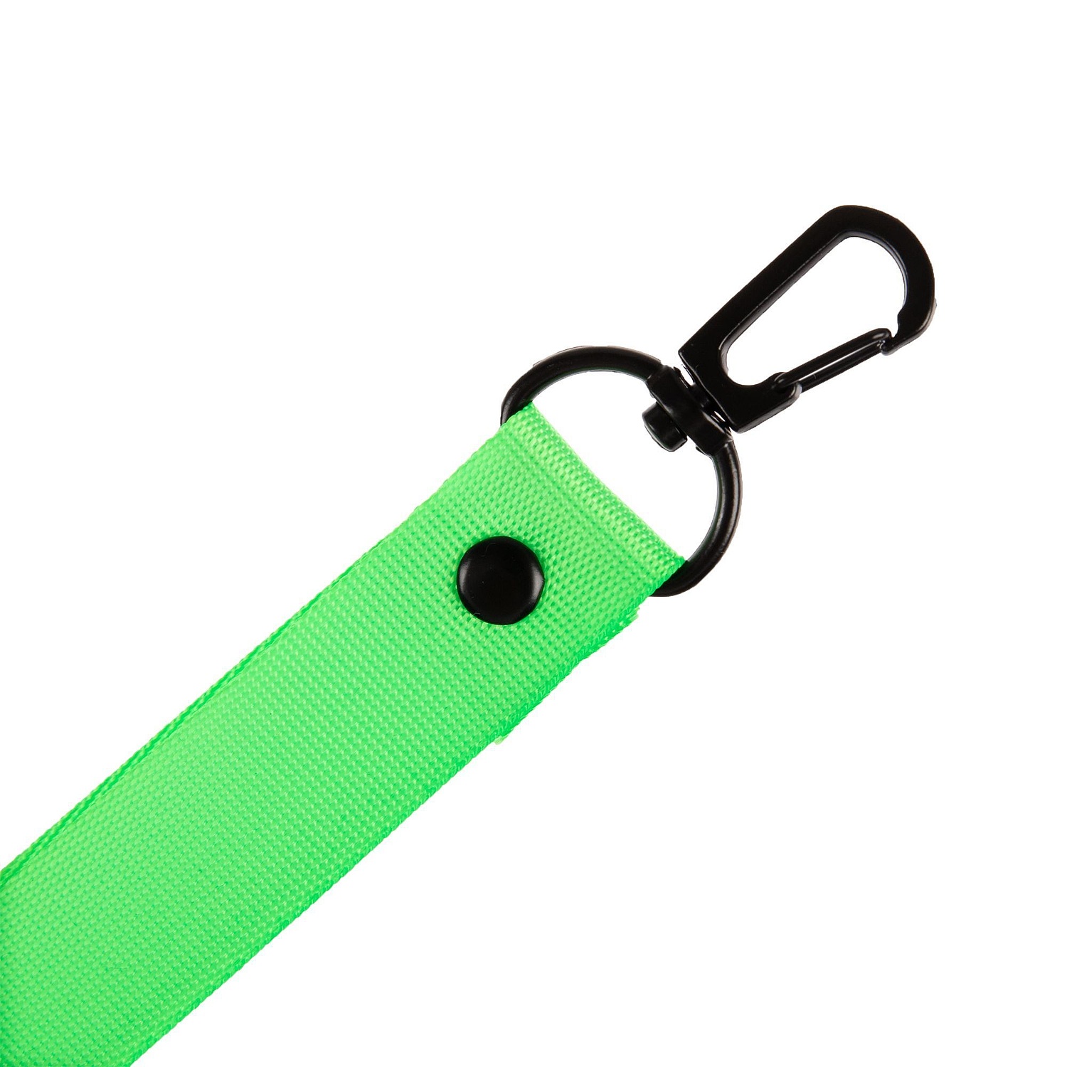 Застежка-карабин Snap Hook, M, черная с логотипом