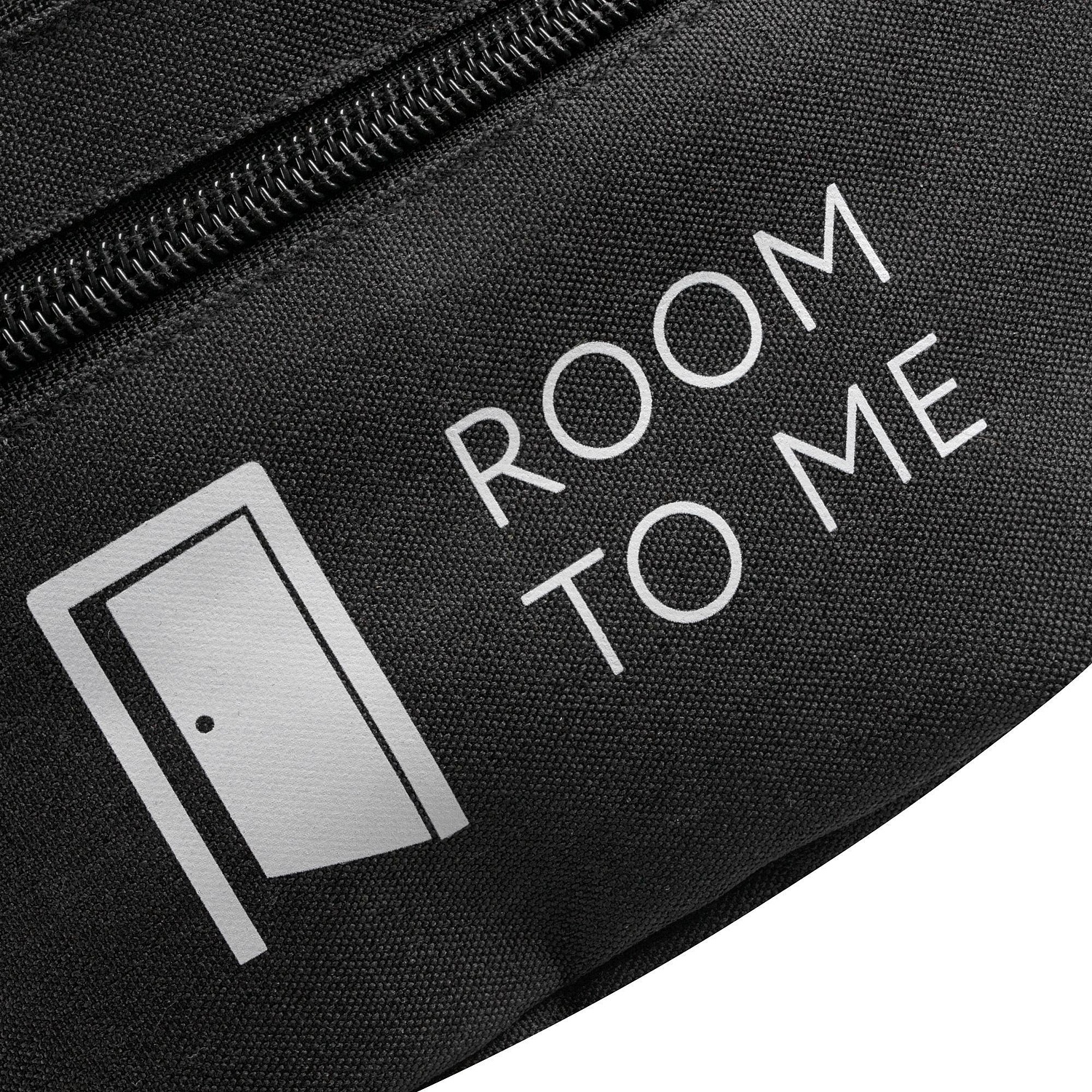 Поясная сумка Kalita, черная с логотипом