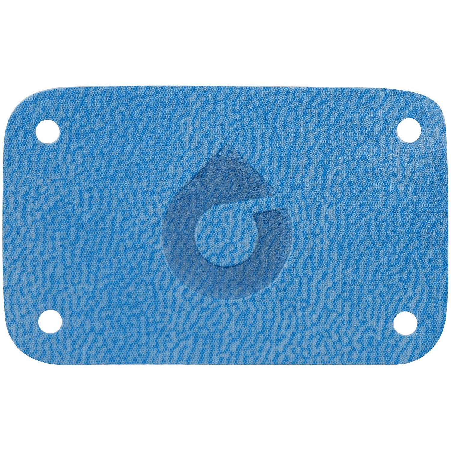 Лейбл Eta Latte, S, голубой с логотипом