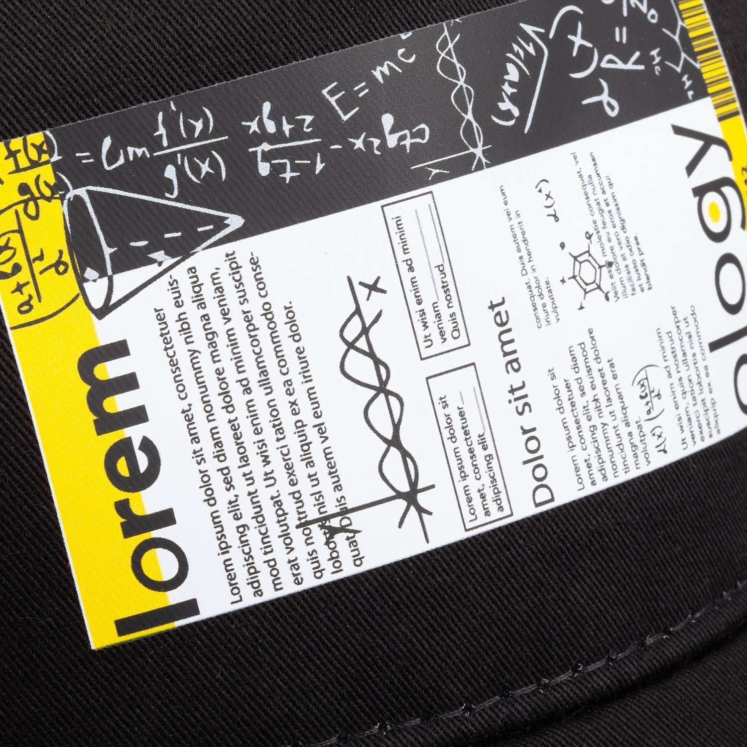 Бейсболка Convention, черная