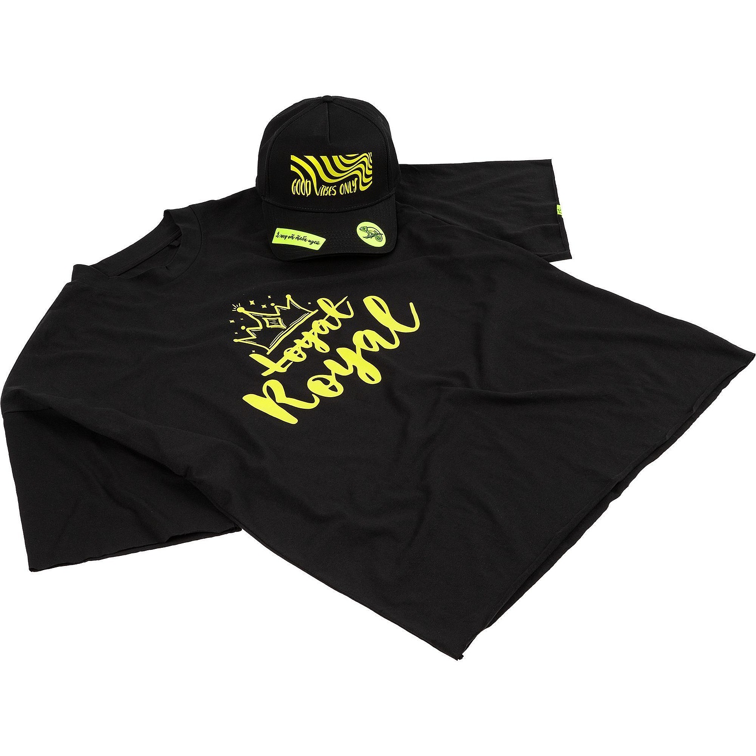 Футболка унисекс оверсайз T1, черная с логотипом