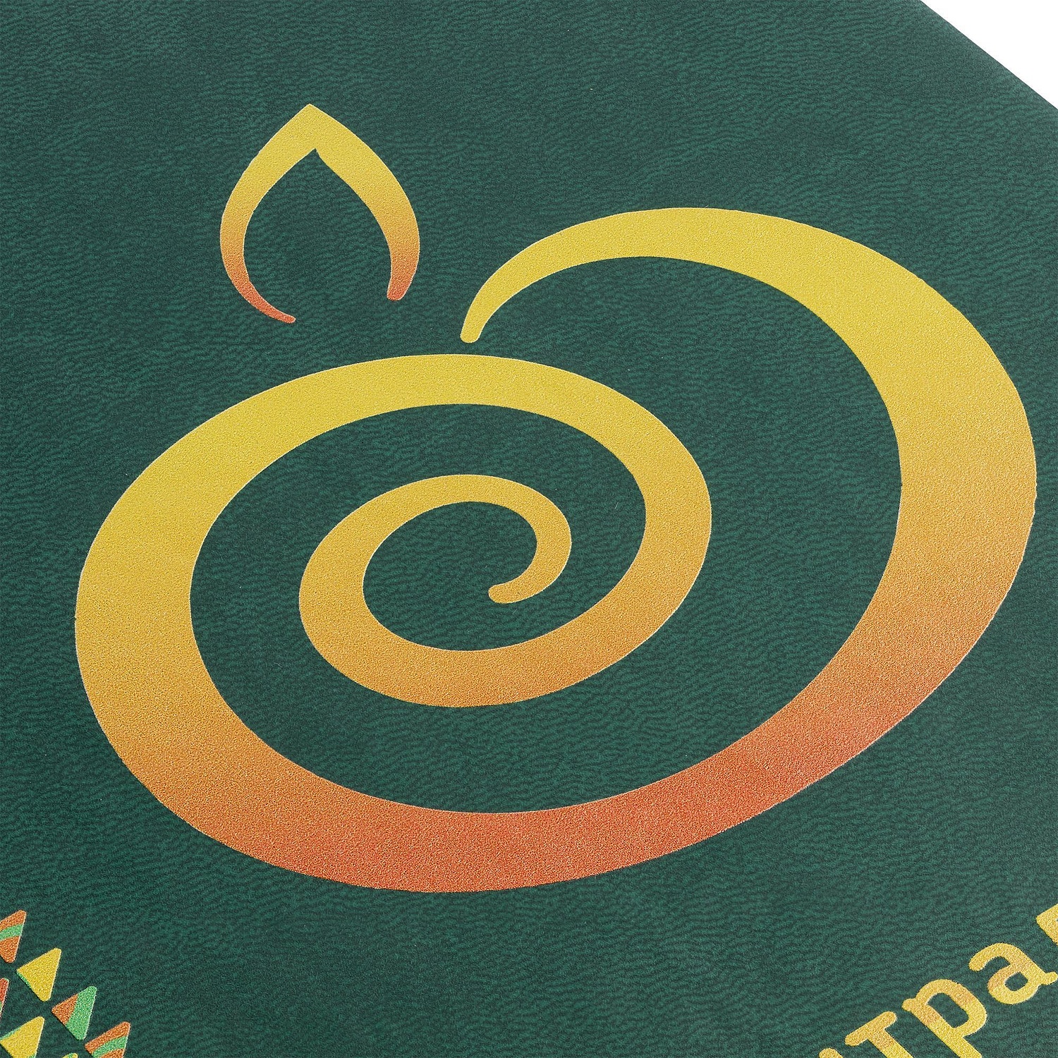 Ежедневник New Latte, недатированный, зеленый с логотипом