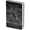 Ежедневник Deadline, недатированный, черный с логотипом