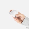 Антистресс «Каска», белый с логотипом