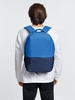 Рюкзак Twindale, ярко-синий с темно-синим с логотипом
