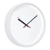 Часы настенные ChronoTop, белые с логотипом
