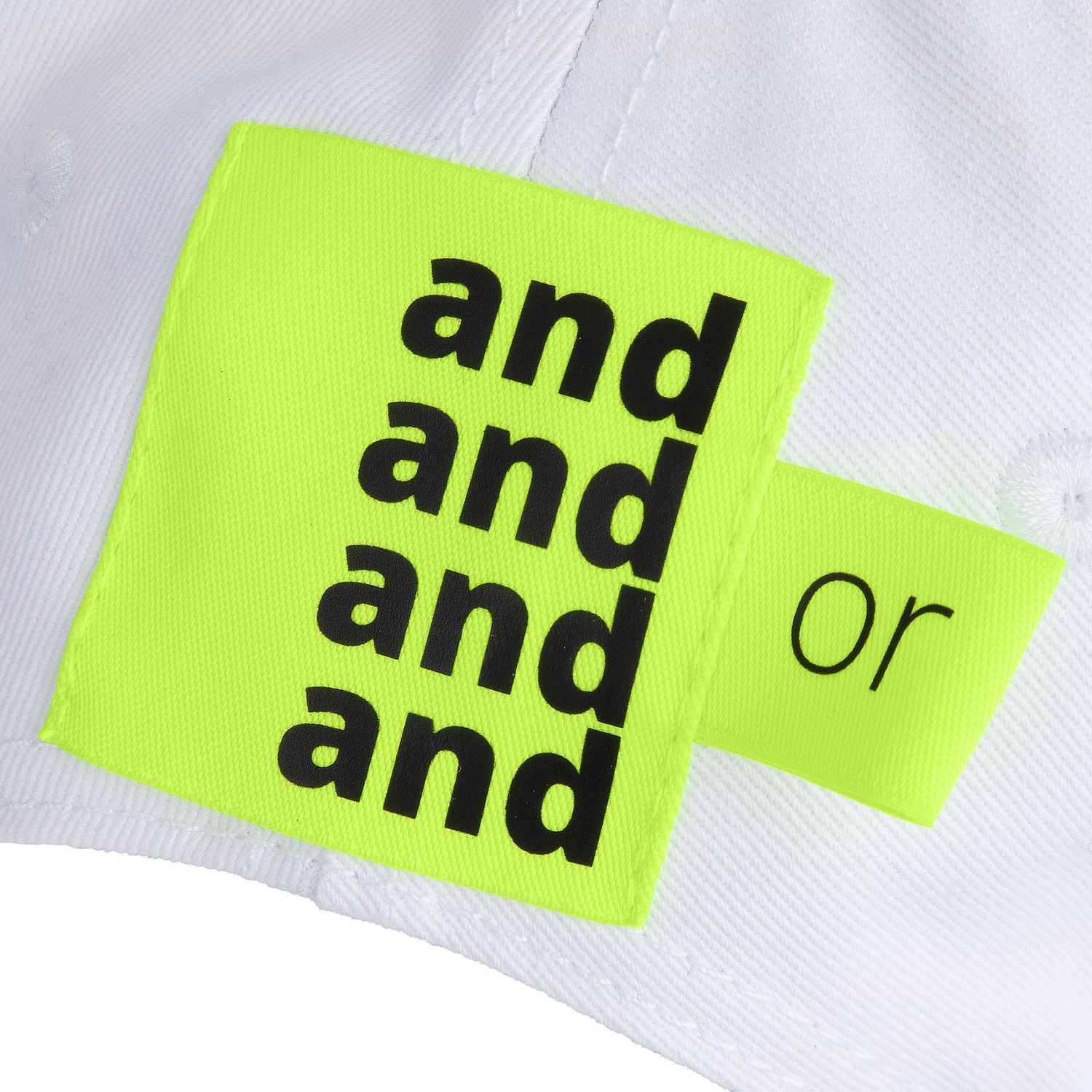 Бейсболка C2, белая с логотипом