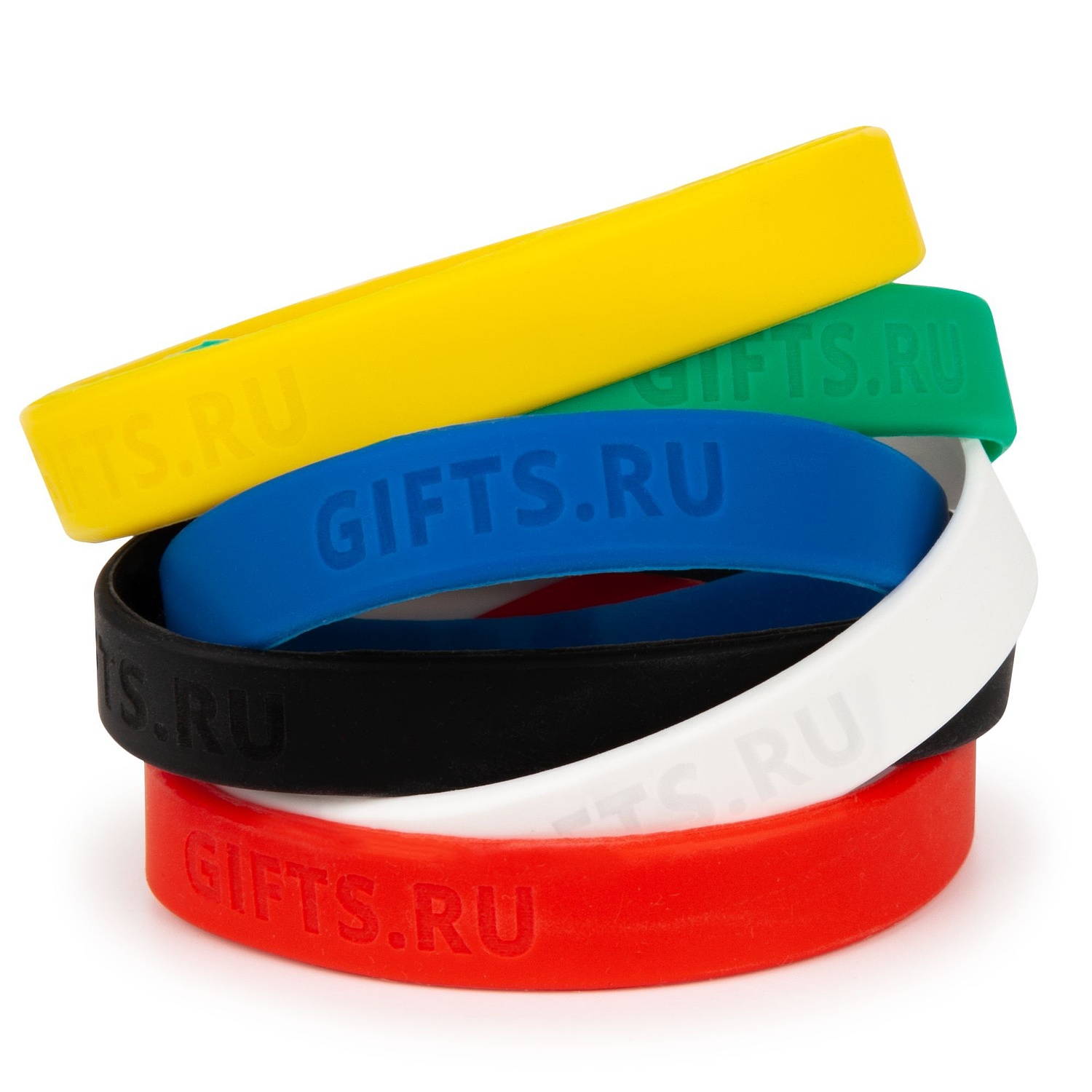 Силиконовый браслет Valley, красный с логотипом