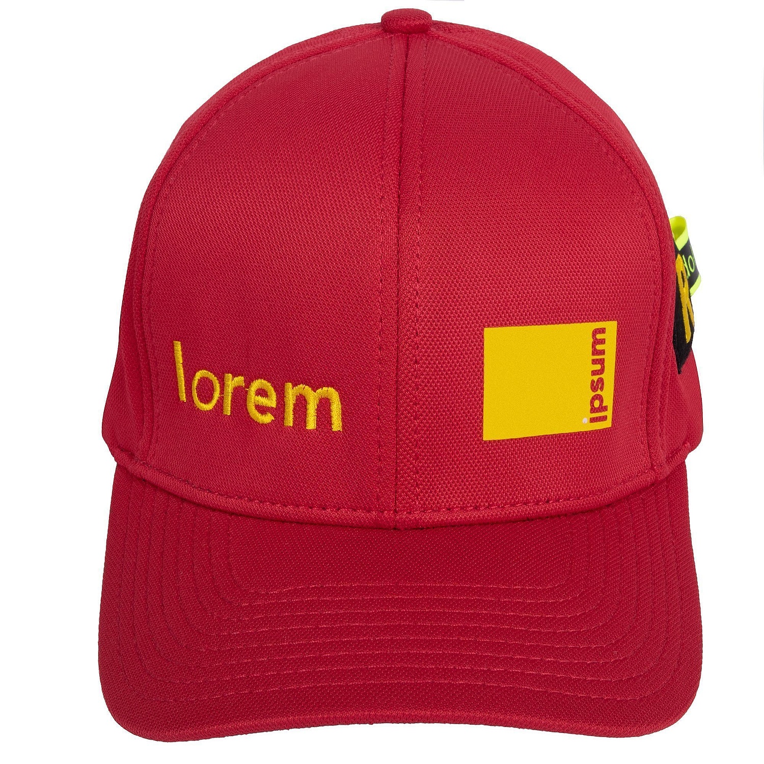 Бейсболка Harris, красная с логотипом