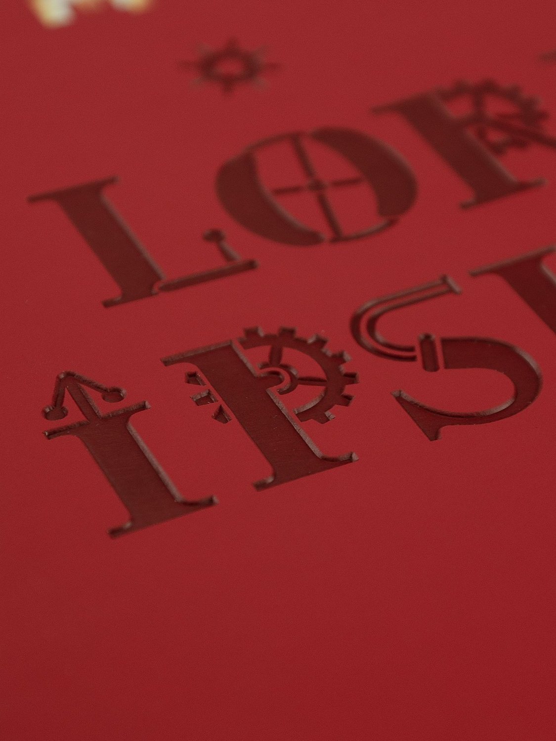 Ежедневник Spring Shall, недатированный, красный с логотипом