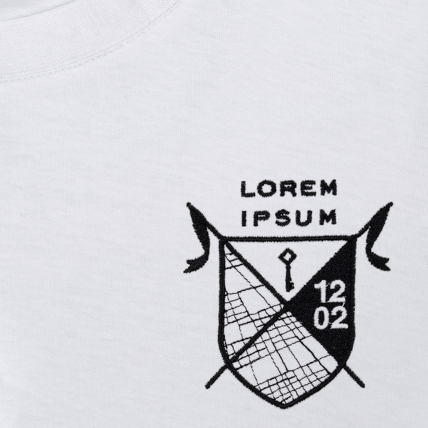 Футболка с длинным рукавом Lehta, белая с логотипом