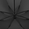 Зонт-трость Wind, черный с логотипом