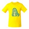 Футболка детская BabyZilla, желтая