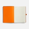 Ежедневник Peel Flex, недатированный, оранжевый с логотипом