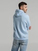 Толстовка с капюшоном Snake II голубая, размер XXL