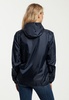 Ветровка женская Fastplant темно-синяя с логотипом