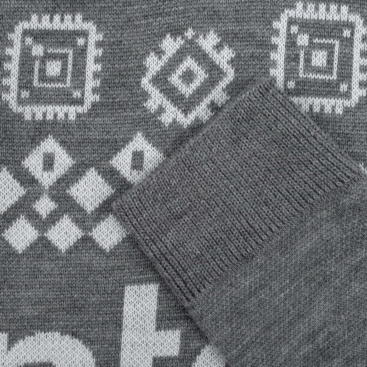 Свитер на заказ Tricksy Fint, полушерсть с логотипом