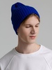 Шапка Yong, синяя с логотипом