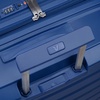 Чемодан Butterfly M, синий с логотипом