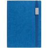 Ежедневник Vivian Metal, недатированный, синий с логотипом