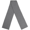Шарф Tommi, серый меланж с логотипом