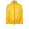Ветровка унисекс Shift, желтая с логотипом