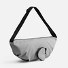 Сумка через плечо Altro, серая с логотипом