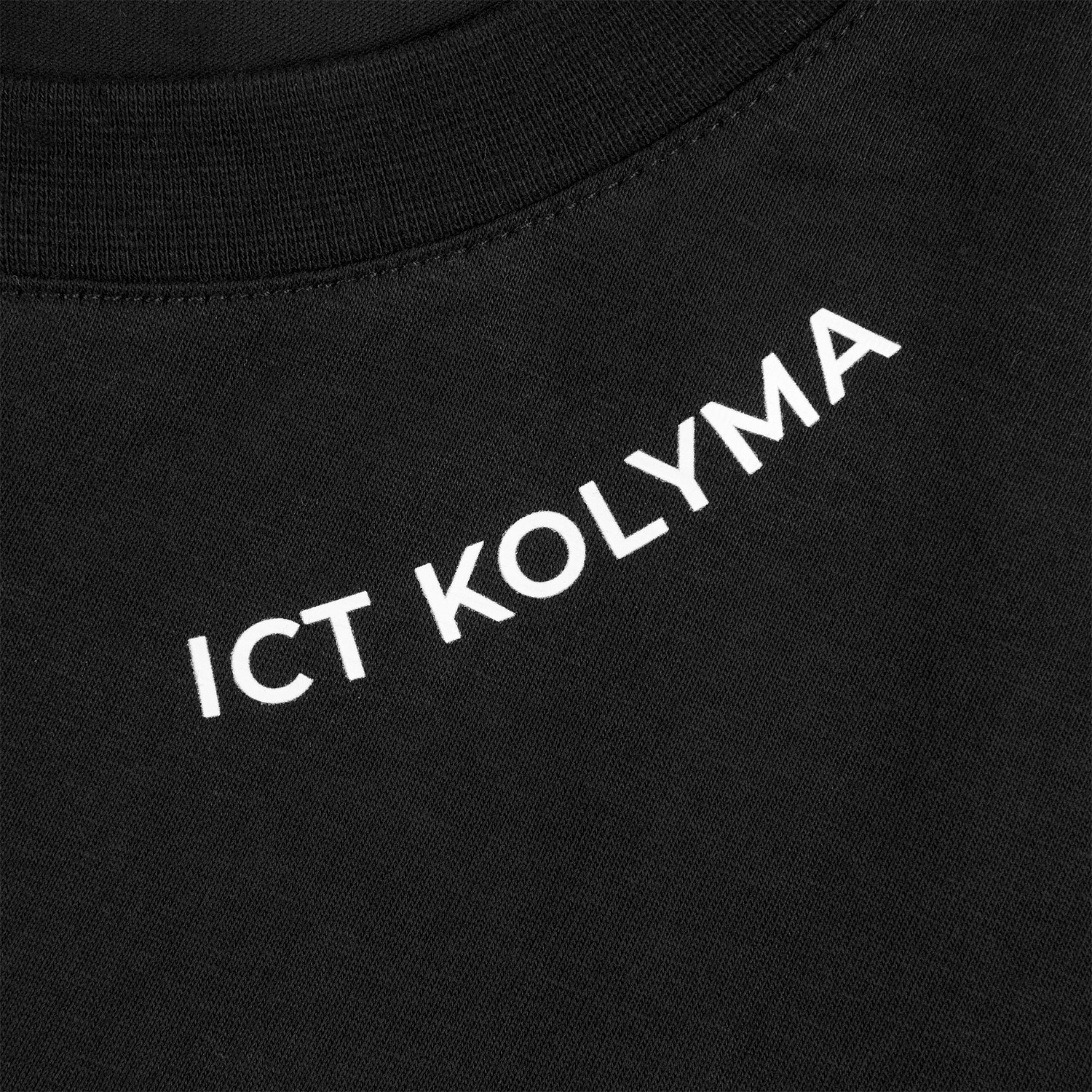 Футболка с длинным рукавом Lehta, черная с логотипом