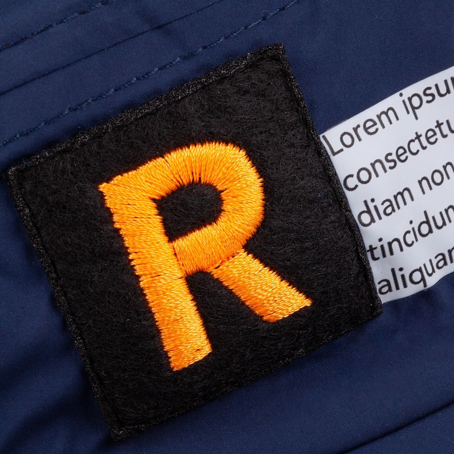 Бейсболка Ben Mac, темно-синяя с логотипом