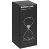 Магнитный антистресс Elusive Time, черный с логотипом
