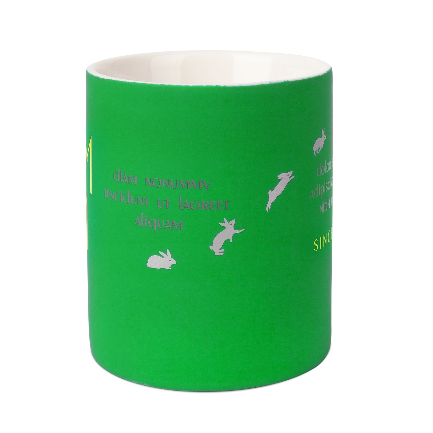 Кружка Promo Soft с покрытием софт-тач, зеленая с логотипом