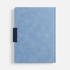Ежедневник Grande Strap на заказ, датированный, голубой с логотипом