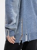 Джемпер Denim свободного силуэта на заказ, полушерсть, размер M